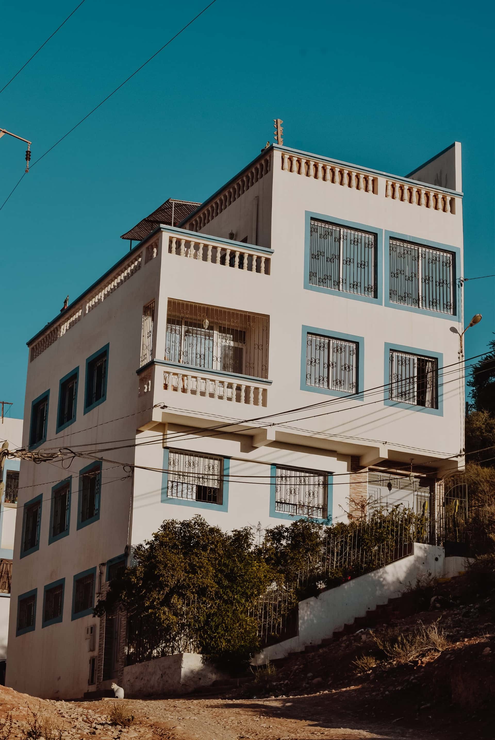 The house
