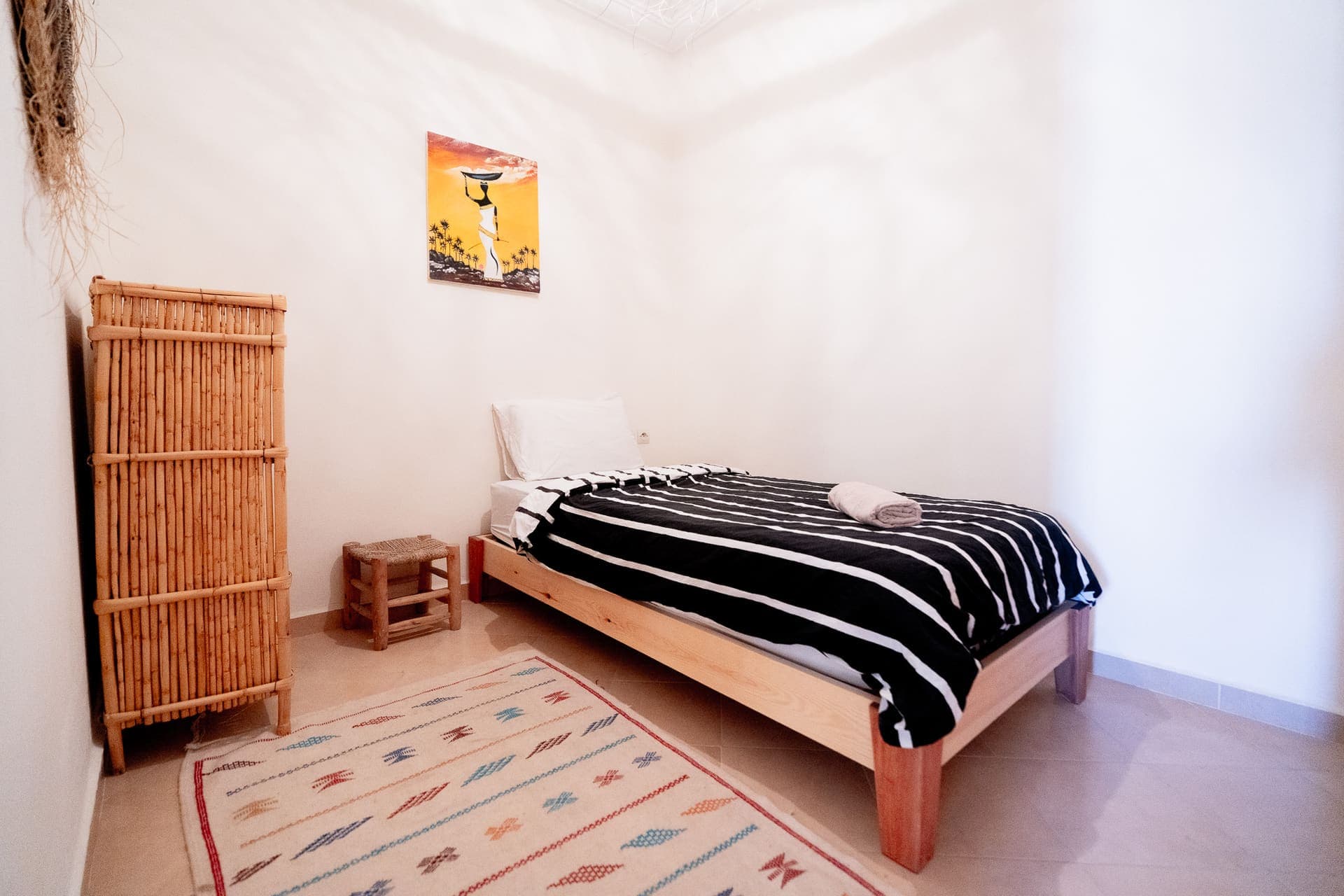 Small inside room